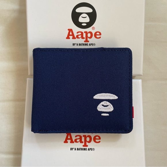 NWT A Bathing Ape Purse Coin Men's Wallet styled - Picture 15 of 16